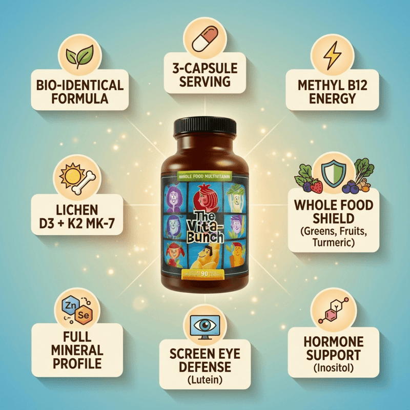 The Vita-Bunch Whole Food Multi-Vitamin for All Adults