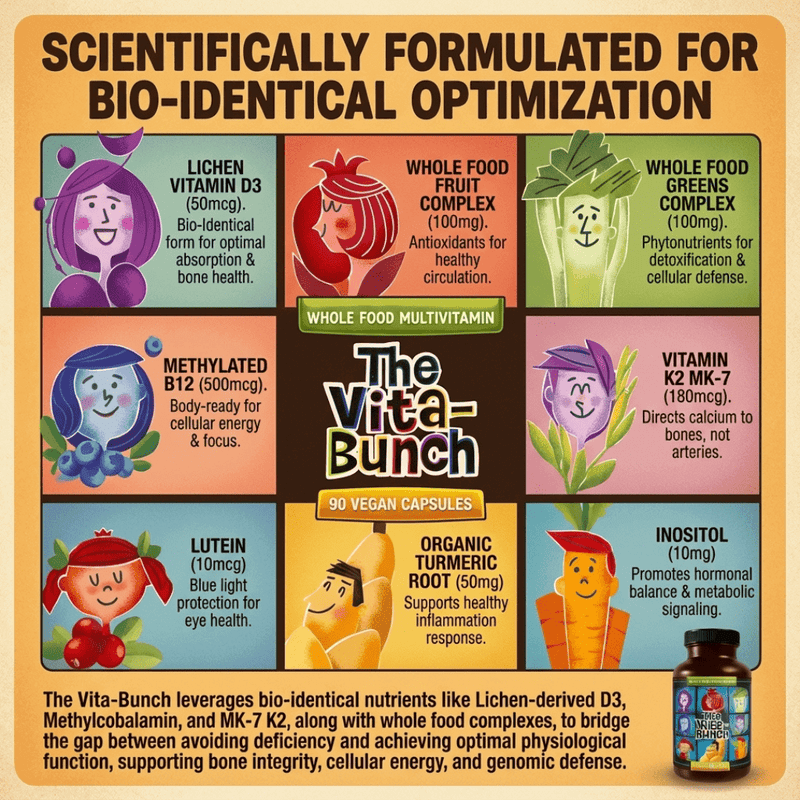 Hippie Farms The Vita-Bunch Whole Food Multi-Vitamin for All Adults Vitamins & Supplements