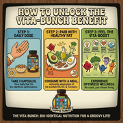 Hippie Farms The Vita-Bunch Whole Food Multi-Vitamin for All Adults Vitamins & Supplements