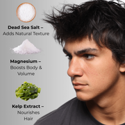 TheSalonGuy TheSalonGuy Tidal Wave Sea Salt Spray for Hair | Adds Volume & Texture Beach Waves for Men & Women Haircare