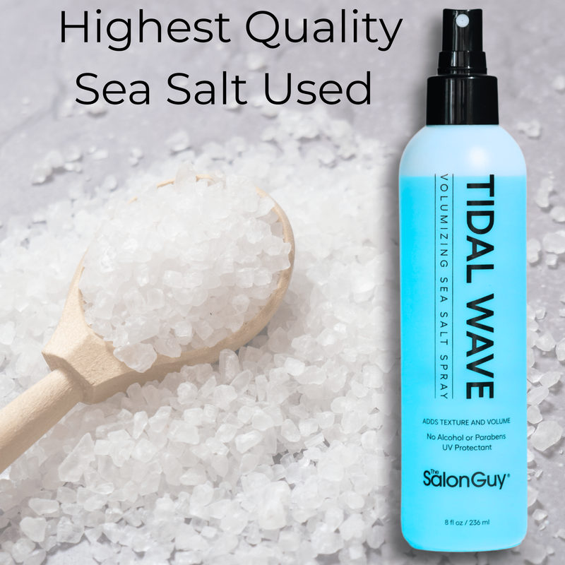 TheSalonGuy TheSalonGuy Tidal Wave Sea Salt Spray for Hair | Adds Volume & Texture Beach Waves for Men & Women Haircare