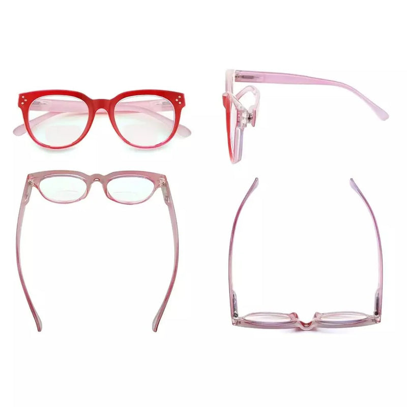 eyekeeper.com Thick Frame Trendy Style Bifocal Reading Glasses BR9110 Eyeglasses