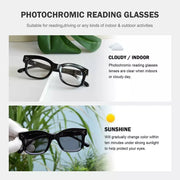 eyekeeper.com Thicker Frame Transition Photochromic Reading Glasses BS2002 Eyeglasses