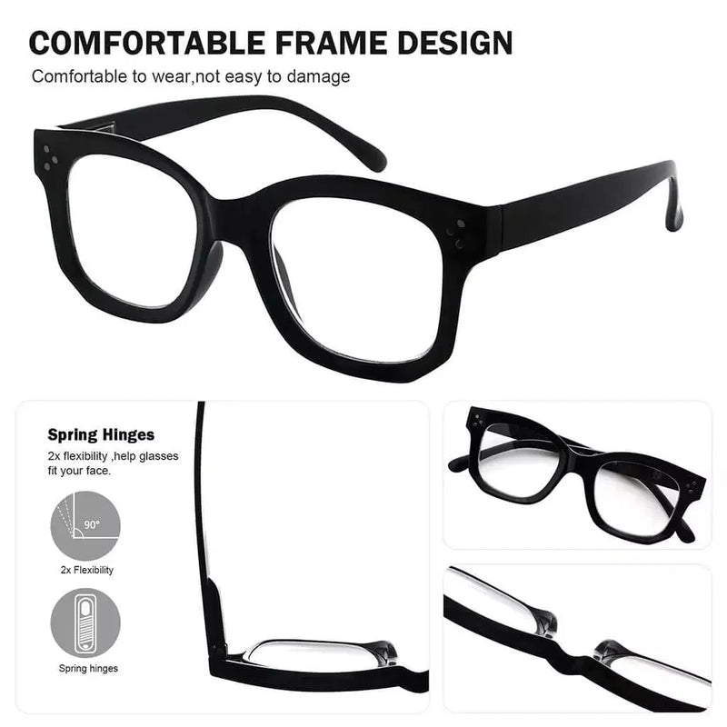 eyekeeper.com Thicker Frame Transition Photochromic Reading Glasses BS2002 Eyeglasses