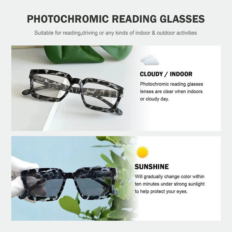 eyekeeper.com Thicker Frame Transition Photochromic Reading Glasses BS2003 Eyeglasses