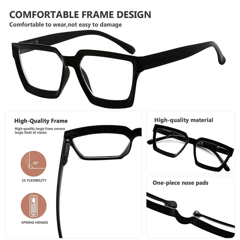 eyekeeper.com Thicker Frame Transition Photochromic Reading Glasses BS2003 Eyeglasses