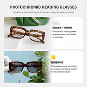 eyekeeper.com Thicker Frame Transition Photochromic Reading Glasses BS9107 Eyeglasses