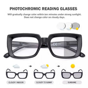 eyekeeper.com Thicker Frame Transition Photochromic Reading Glasses BS9107 Eyeglasses