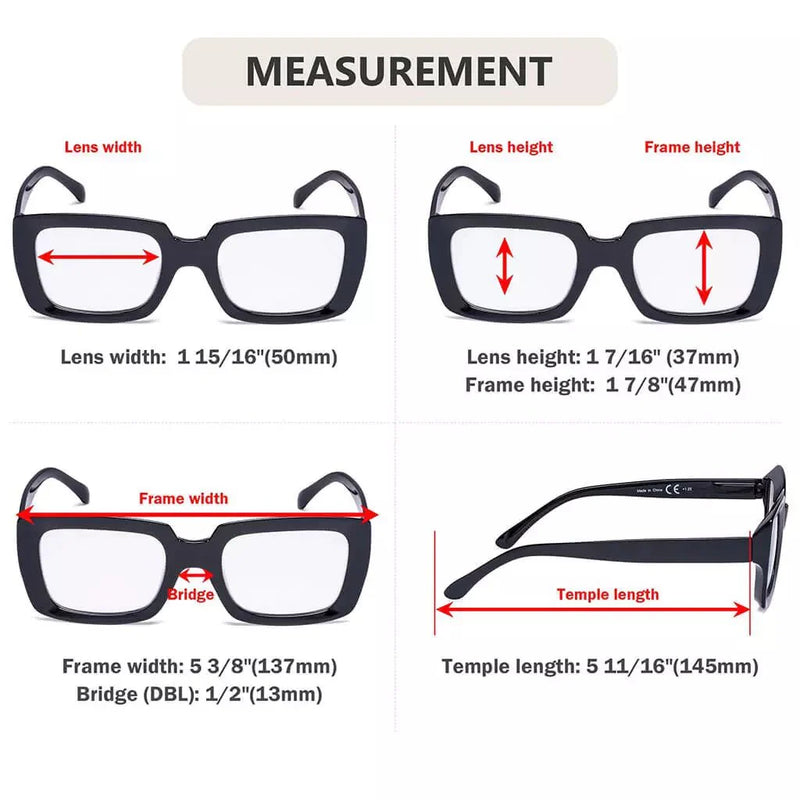 eyekeeper.com Thicker Frame Transition Photochromic Reading Glasses BS9107 Eyeglasses