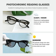 eyekeeper.com Thicker Frame Transition Photochromic Reading Glasses BS9108 Eyeglasses
