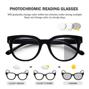eyekeeper.com Thicker Frame Transition Photochromic Reading Glasses BS9110 Eyeglasses