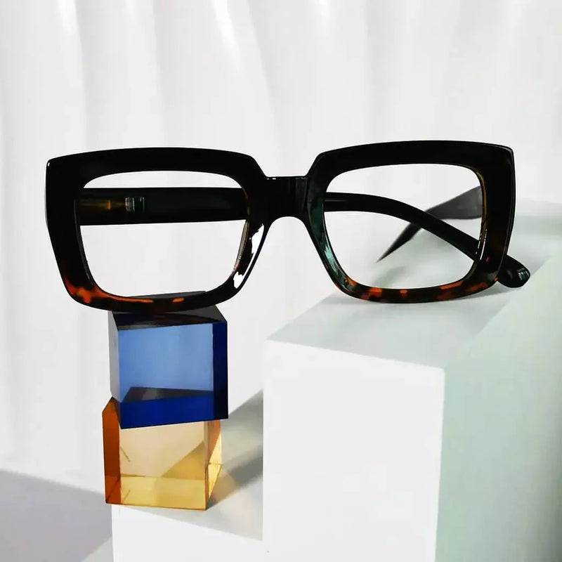 eyekeeper.com Thicker Frame Trendy Reading Glasses Stylish Readers R9107 Eyeglasses