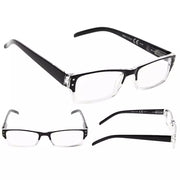 eyekeeper.com Thin Rectangle Glasses Classic 4 Pack for Oval face R012 Eyeglasses