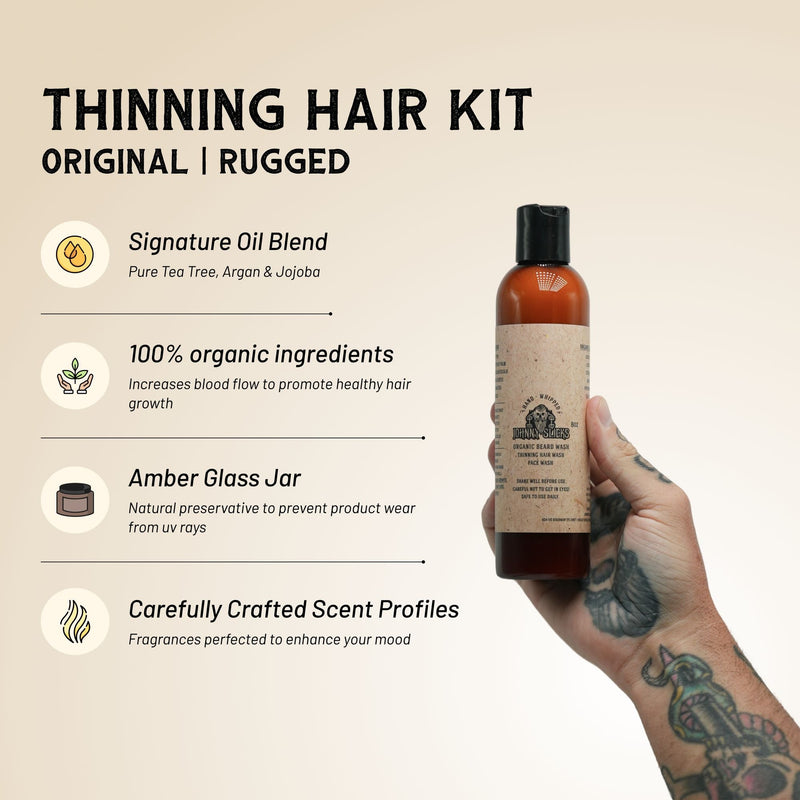 Johnny Slicks Thinning Hair Kit Gift Set