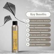 Nava Beauty Davines This Is a Dry Wax Finishing Spray 200 mL Hair Light Gray