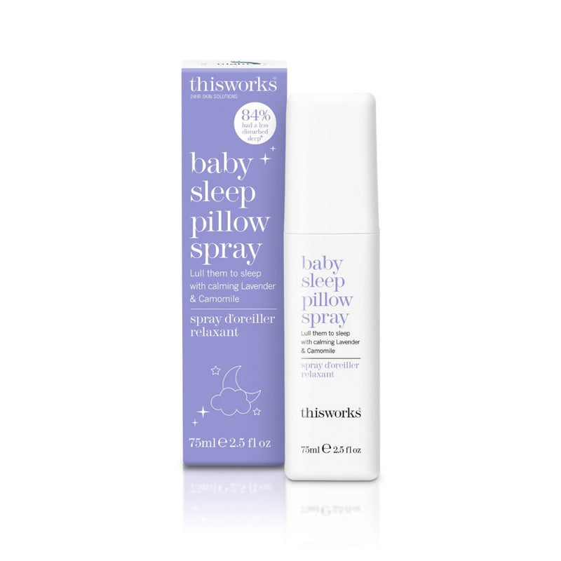Nava Beauty This Works Baby Sleep Pillow Spray 2.5oz White Smoke
