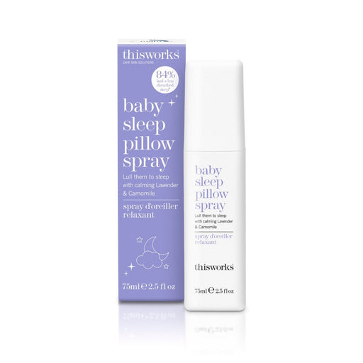 Nava Beauty This Works Baby Sleep Pillow Spray 2.5oz White Smoke