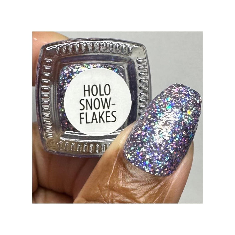 UberChic Beauty Holo Snowflakes - Holographic Polish Regular Polish