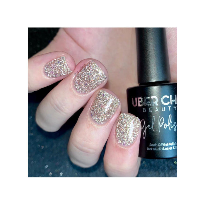 Uberchic Beauty Auburn Skies   Iridescent Reflective Gel Polish