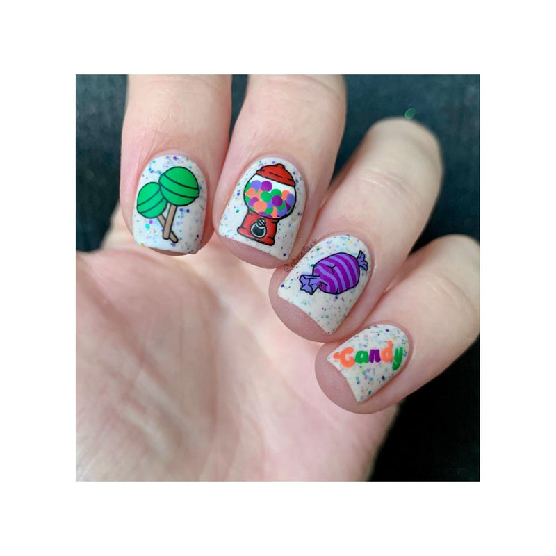 UberChic Beauty I Want Candy Stamping Plate
