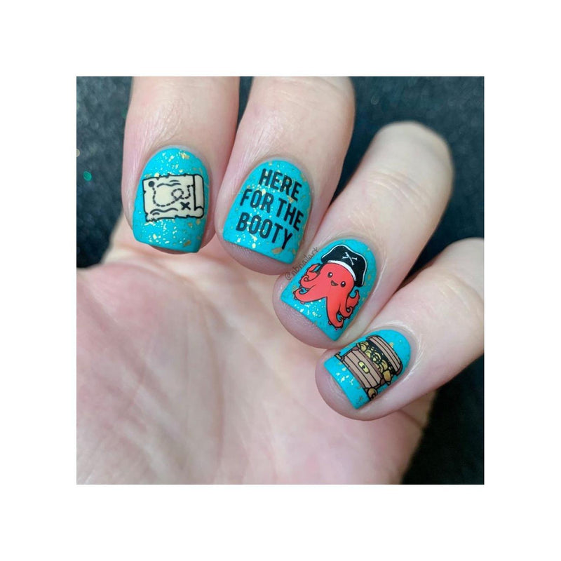 UberChic Beauty Mermaid Life-02 Stamping Plate