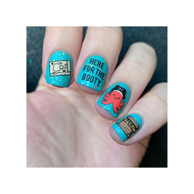 UberChic Beauty Mermaid Life-02 Stamping Plate