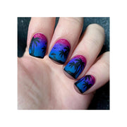 UberChic Beauty Beach Please Stamping Plate