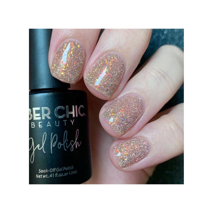 Uberchic Beauty Auburn Skies   Iridescent Reflective Gel Polish