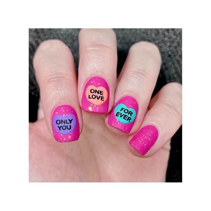 UberChic Beauty Candy Hearts Nail Art Kits & Accessories