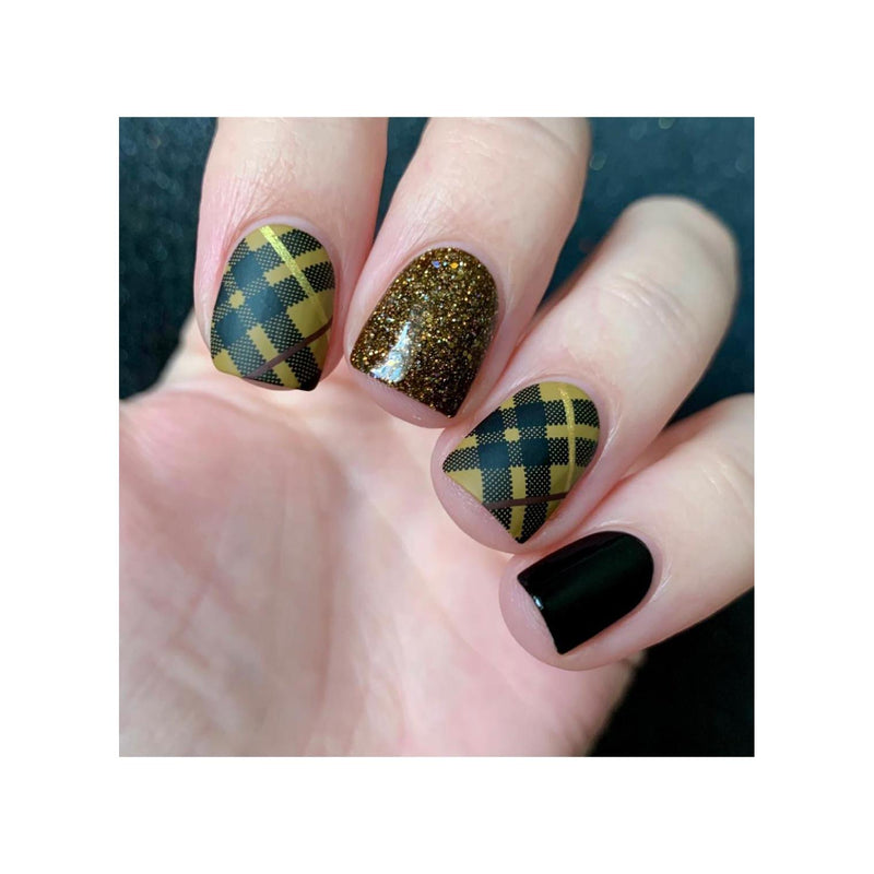 UberChic Beauty Pretty In Plaid-01 Stamping Plate