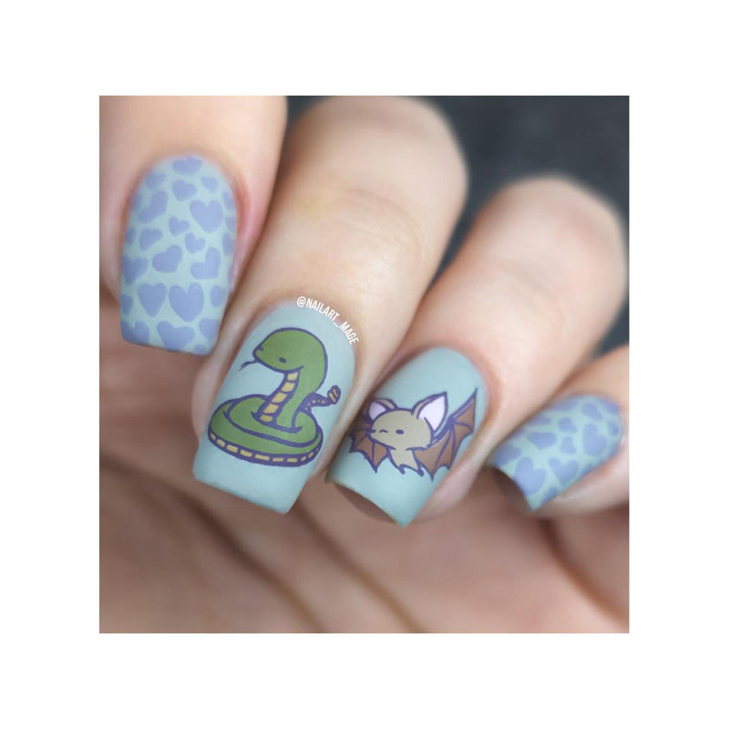 UberChic Beauty Cute & Tiny Baby Animals Stamping Plate