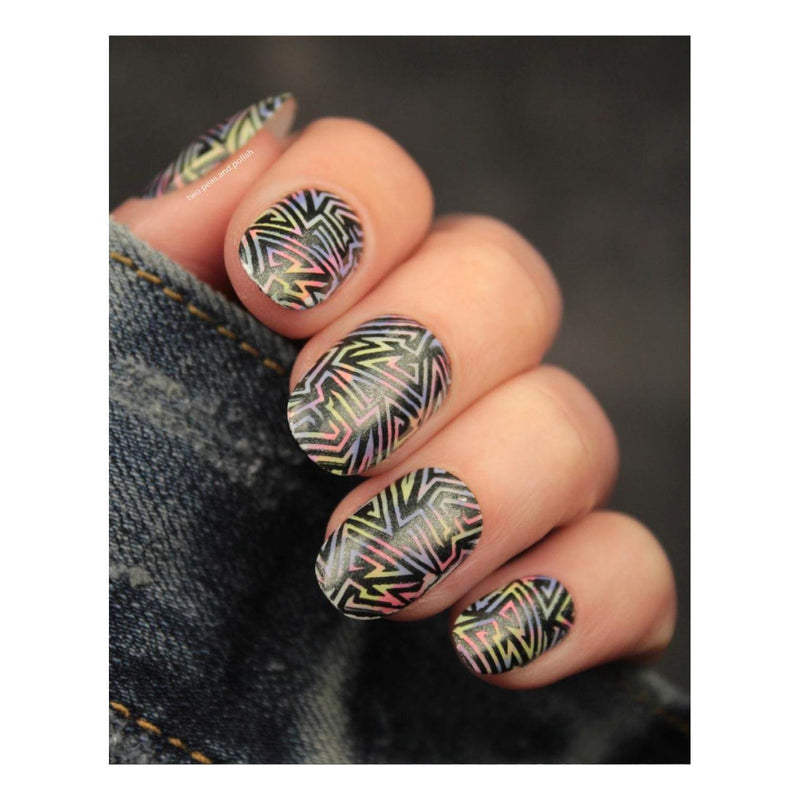 UberChic Beauty Nice & Negative-02 Stamping Plate