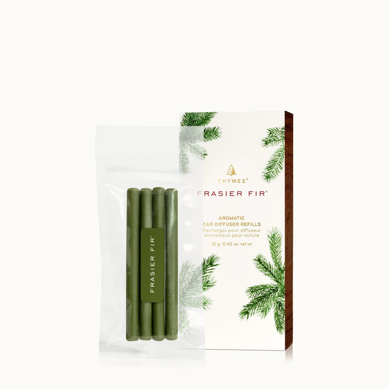 Nava Beauty Thymes Frasier Fir Car Diffuser Refill Seashell 0.42 Oz - Refill