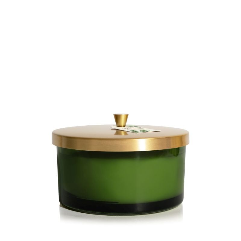 Nava Beauty Thymes Frasier Fir Green 4-Wick Candle White Smoke