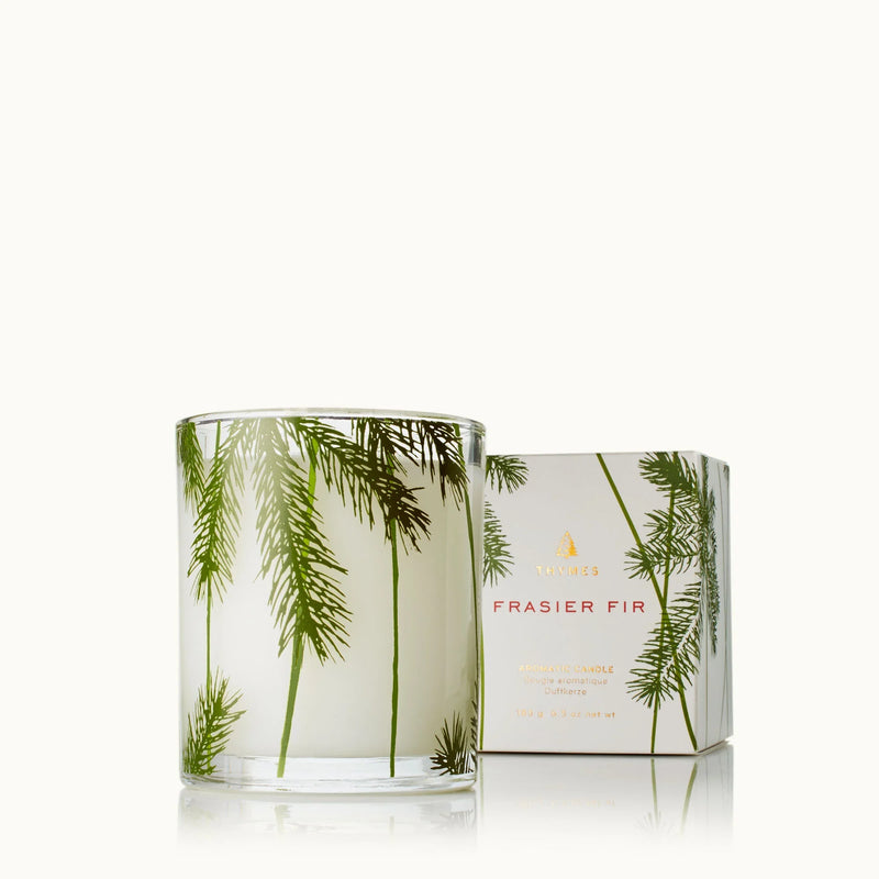 Nava Beauty Thymes Frasier Fir Pine Needle Candle 6.5 OZ Light Gray 6.5 Oz - Full Size