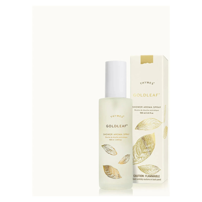 Thymes Thymes Goldleaf Shower Aroma Spray 100ml Shower Aroma Spray