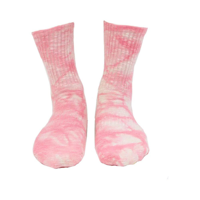 Threddies Textured Tie Dye Crew Socks