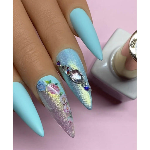 Red Iguana LLC Flowers Stickers (CA-249) Stickers