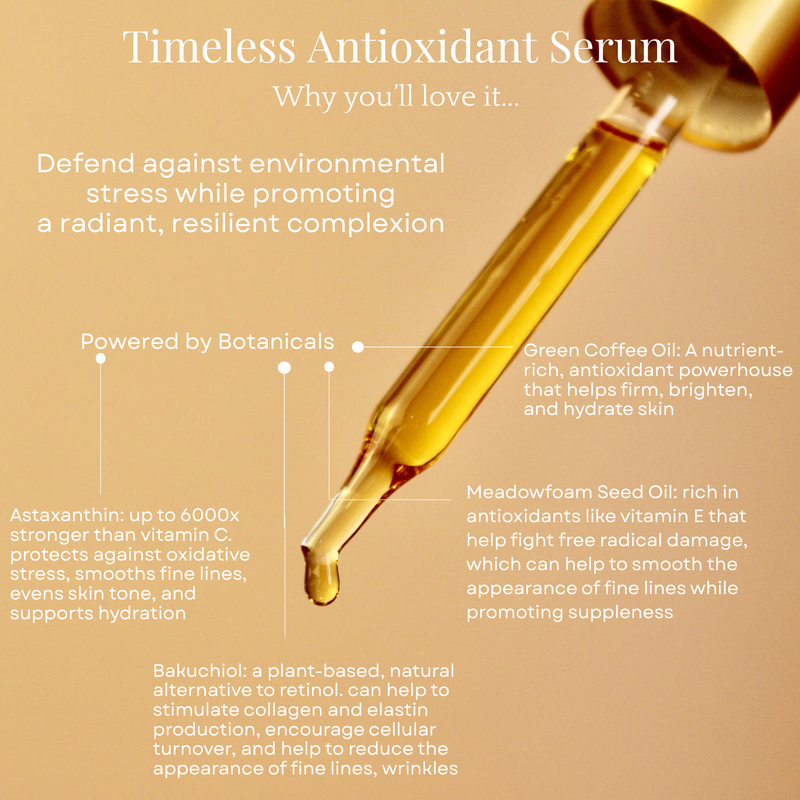 Clara & Fritz Tallow Shop Timeless Antioxidant Facial Serum Serum or Oil