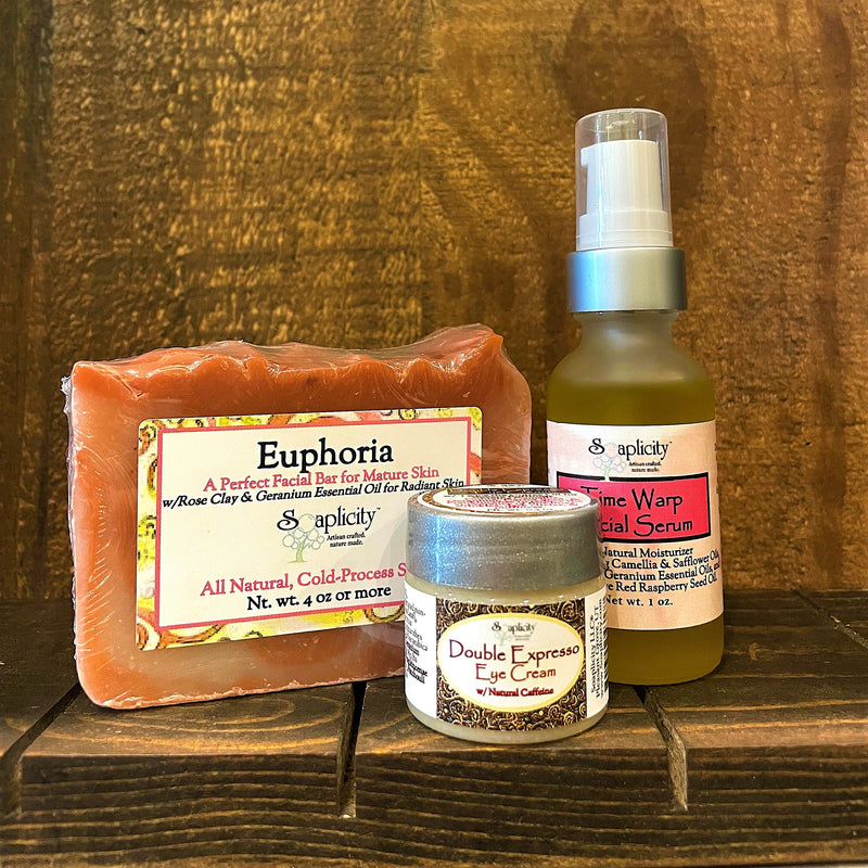 Soaplicity Time Warp Trio Sets for Mature Skin Gift Set