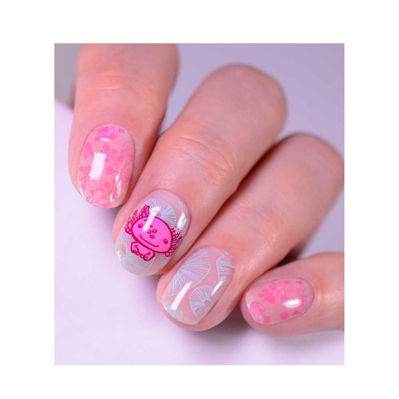 UberChic Beauty Tiny Little Animals-01 Stamping Plate