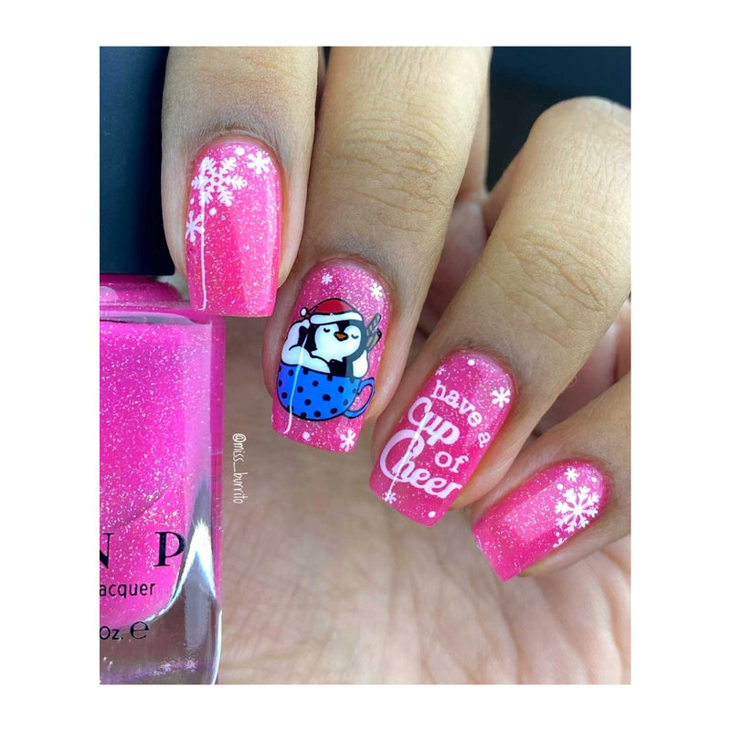 UberChic Beauty Tis The Season Stamping Plate