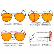 eyekeeper.com Titanium Bifocal Computer Readers DSSG1802 Eyeglasses