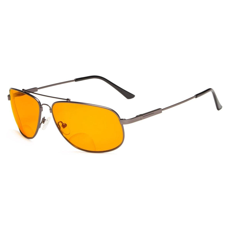 eyekeeper.com Titanium Bifocal Computer Reading Glasses DSSG1803 Eyeglasses