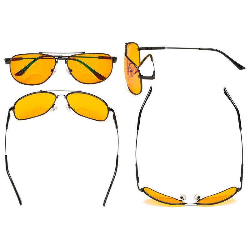 eyekeeper.com Titanium Bifocal Computer Reading Glasses DSSG1803 Eyeglasses