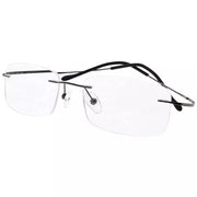 eyekeeper.com Titanium Rimless Reading Glasses R1508 Eyeglasses