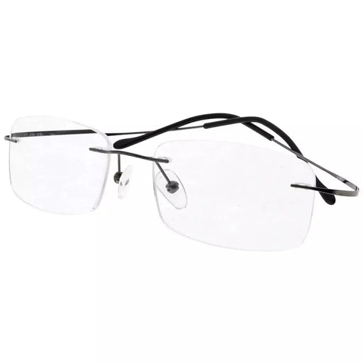 eyekeeper.com Titanium Rimless Reading Glasses R1508 Eyeglasses