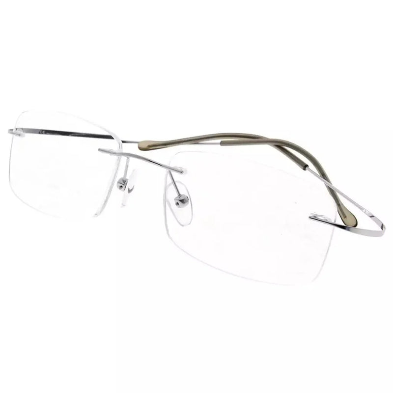 eyekeeper.com Titanium Rimless Reading Glasses R1508 Eyeglasses