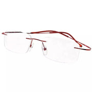 eyekeeper.com Titanium Rimless Reading Glasses R1508 Eyeglasses