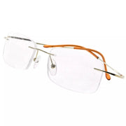 eyekeeper.com Titanium Rimless Reading Glasses R1508 Eyeglasses